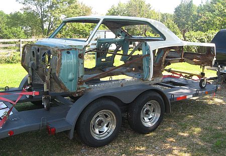 1966 Chevy Nova on Arrival
