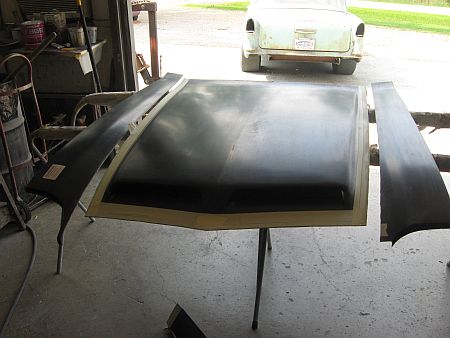 1970 Pontiac GTO Hood Modification