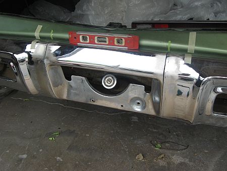 1970 Pontiac GTO Bumper Modification